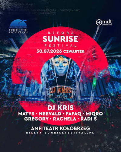 DJ Rachela - AMFITEATR Kołobrzeg - Before Sunrise Festival (30.07.2026) DJ Rachela - AMFITEATR Kołobrzeg - Before Sunrise Festival (30.07.2026)